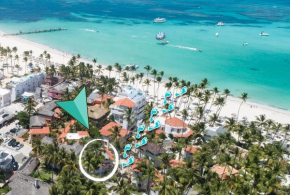ACOGEDOR ESTUDIO en la playa Bávaro para 4 personas WIFI